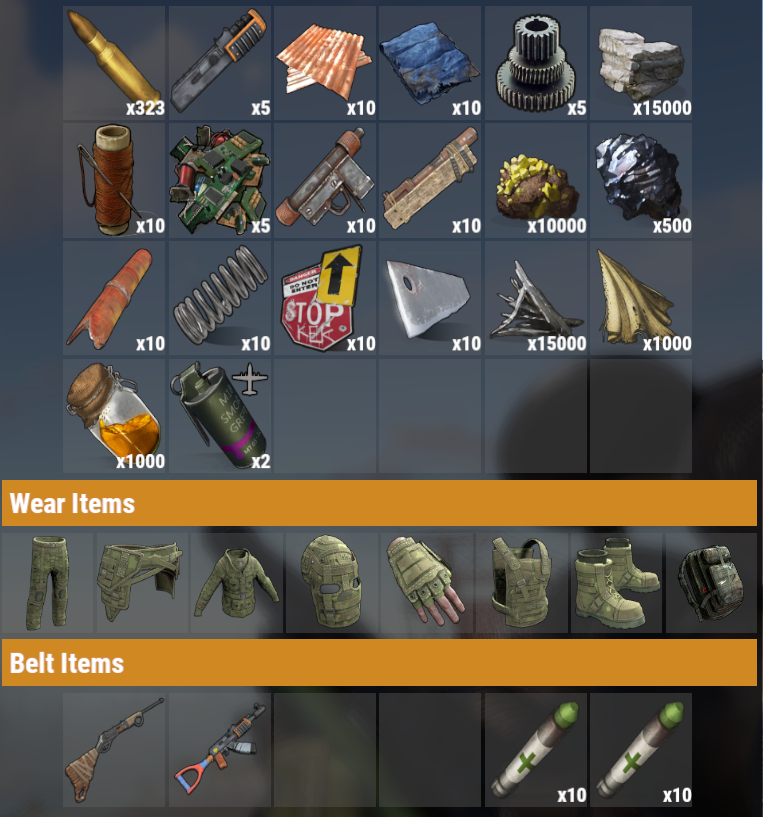 VIP kit package contents